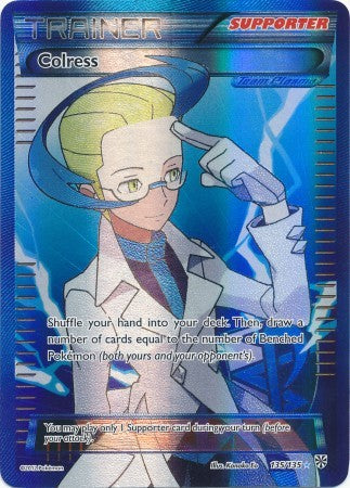 Colress 135/135 - Pokemon Plasma Storm Full Art Ultra Rare Card