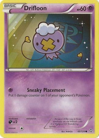 Drifloon 49/124 - Pokemon Dragons Exalted Common Card