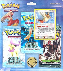 Pokemon EX Pidgeot Holofoil Promo Card with 3 Packs