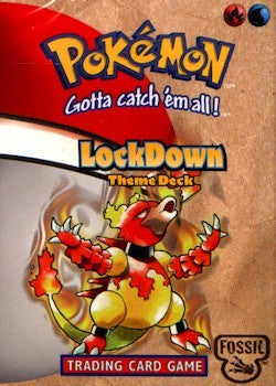 Pokemon Cards Fossil Lockdown Theme Deck