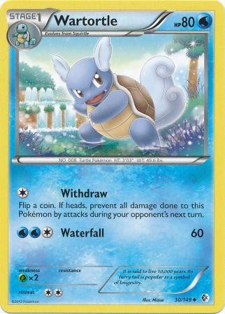 Wartortle 30/149 - Pokemon Boundaries Crossed Uncommon Card
