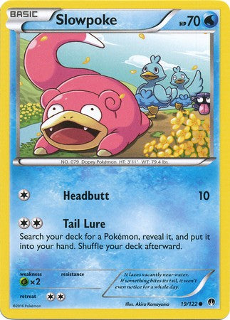Pokemon BREAKpoint Slowpoke #19 Pokemon BREAKpoint Slowpoke #19