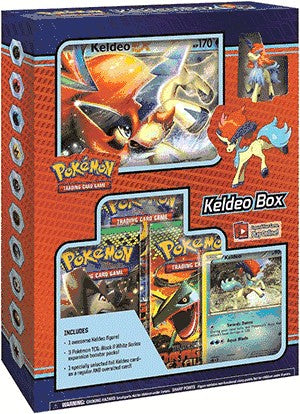Pokemon TCG Keldeo Figure Box