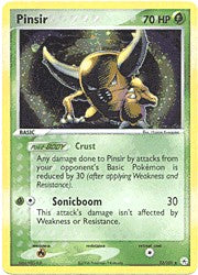 Pokemon EX Hidden Legends - Pinsir Holofoil