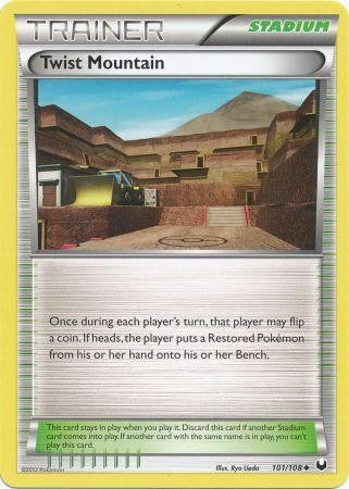 Pokemon Dark Explorers Uncommon Card - Twist Mountain 101/108