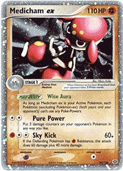 Pokemon EX Emerald Ultra Rare Card - Medicham ex 95/106