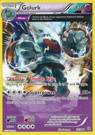 Golurk 35/98 RARE - Pokemon XY Ancient Origins Card