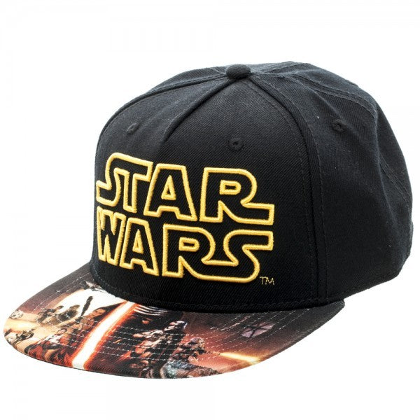 Star Wars 7 Poster Sublimated Snapback