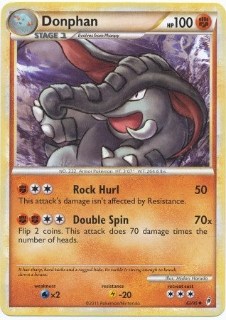 Pokemon Call Of Legends Donphan 42/95 Uncommon Card