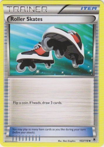 Roller Skates 103/119 - Trainer Pokemon XY Phantom Forces Card