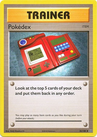 Pokedex 82/108 Uncommon - Pokemon XY Evolutions Single Card
