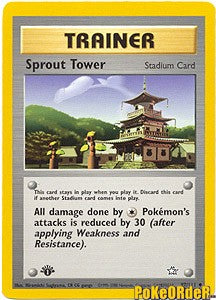 Pokemon Neo Genesis Trainer - Sprout Tower