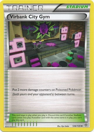 Virbank City Gym 126/135 - Pokemon Plasma Storm Uncommon Card