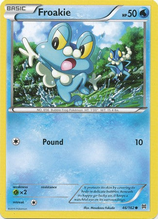 Froakie 46/162 Common - Pokemon XY Break Through Card