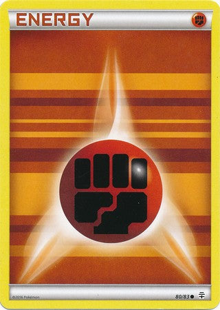 Fighting Energy 80/83 Common - Pokemon Generations Card
