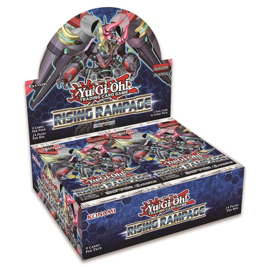 YuGiOh Rising Rampage Booster Box [24 Packs] [Sealed] (Pre-Order ships July)