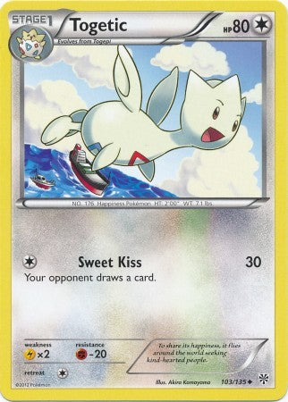 Togetic 103/135 - Pokemon Plasma Storm Uncommon Card