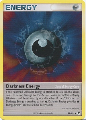 Pokemon Platinum Rising Rivals Single Card Uncommon Darkness Energy 99/111