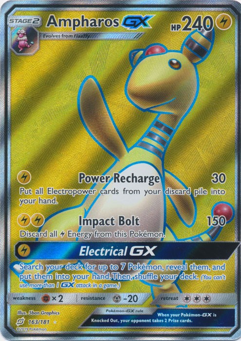 Ampharos-GX (Full Art) - 163/181
