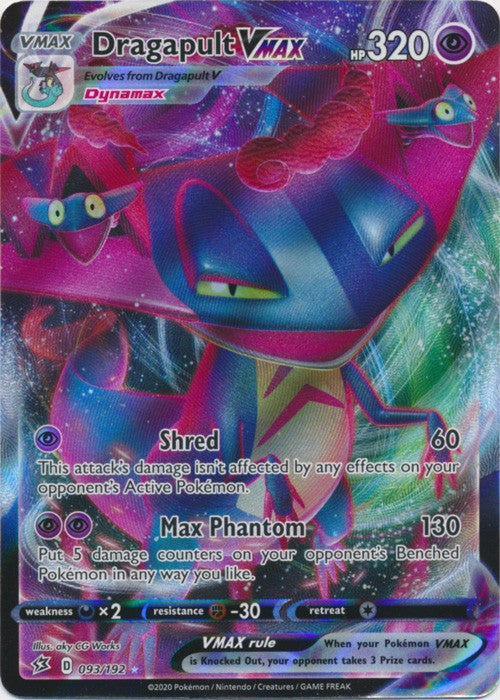 Dragapult VMAX - 093/192 Pokemon » SWSH Rebel Clash Ultra Rare