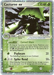 Pokemon EX Emerald Ultra Rare Card - Cacturn ex 91/106