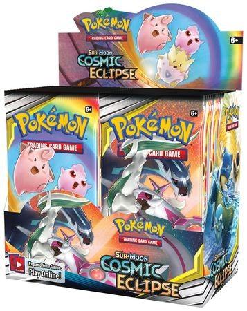 Sun & Moon Cosmic Eclipse Booster Box (Pokemon) Pokemon Sealed Product