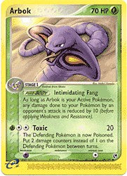 Pokemon Sandstorm Uncommon Card - Arbok 29/100