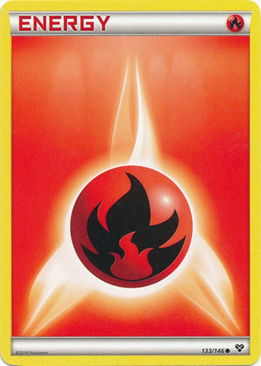 Fire Energy 133/146 - Pokemon XY Common Card