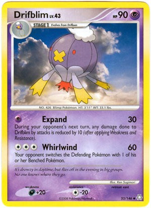 Pokemon Legends Awakened Uncommon Card - Drifblim 53/146