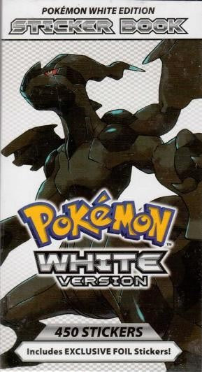 Pokemon White Edition Sticker Book