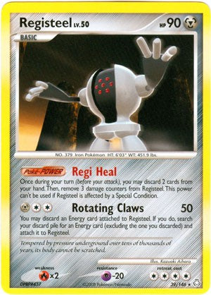 Pokemon Legends Awakened Rare Card - Registeel 39/146