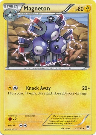 Magneton 45/135 - Pokemon Plasma Storm Uncommon Card