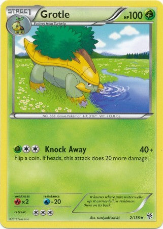 Grotle 2/135 - Pokemon Plasma Storm Uncommon Card