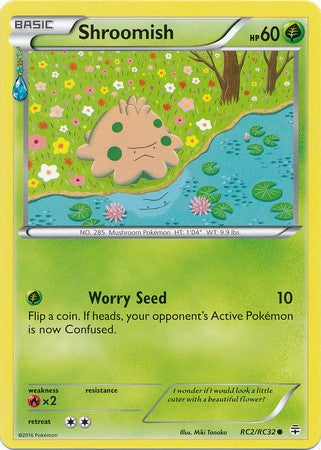 Shroomish RC2/RC32 Common - Pokemon Generations Card