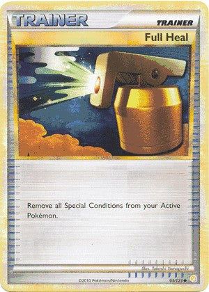 Pokemon HeartGold SoulSilver Single Card Uncommon Full Heal 93/123