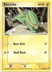 Pokemon EX Emerald Common Card - Electrike 48/106