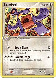Pokemon EX Emerald Uncommon Card - Loudred 35/106