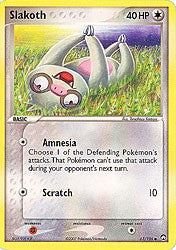 Pokemon EX Power Keepers Common Card - Slakoth 63/108