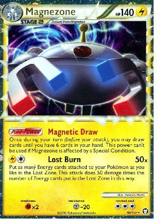 Pokemon Card HS Triumphant Magnezone (Prime) Ultra Rare 96/102