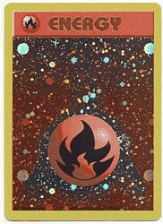 Pokemon Promo Card - Fire Energy Holofoil