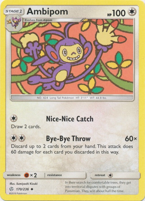 Ambipom - 170/236 Cosmic Eclipse