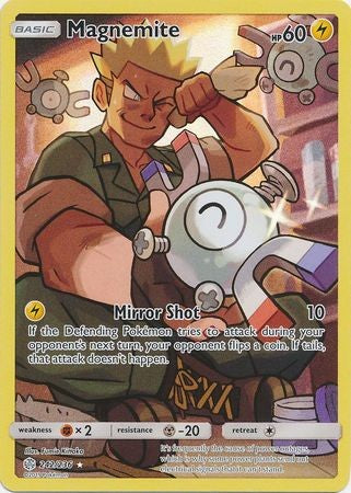 Magnemite - 242/236 - Secret Rare Sun & Moon: Cosmic Eclipse Singles