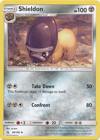 Shieldon 84/156 Uncommon - Pokemon Ultra Prism