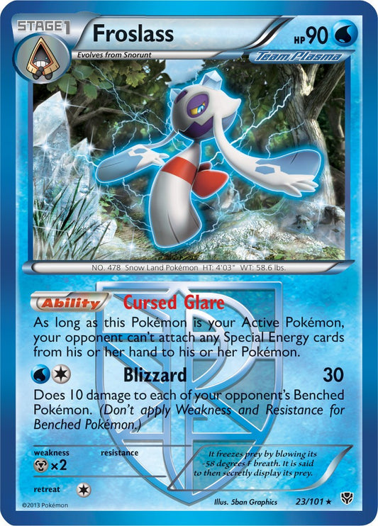 Froslass 23/101 - Pokemon Plasma Blast Rare Card