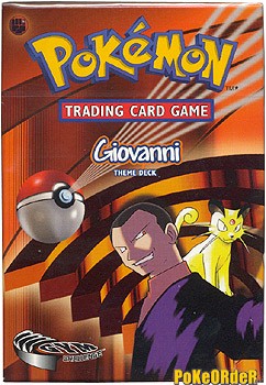 Pokemon Cards Gym Challenge Giovanni Deck