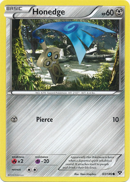 Honedge 83/146 - Pokemon XY Common Card