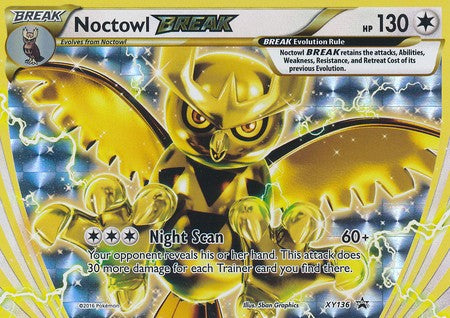 Noctowl Break - XY136 - Break Rare