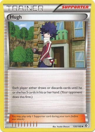 Hugh 130/149 - Pokemon Boundaries Crossed Uncommon Card