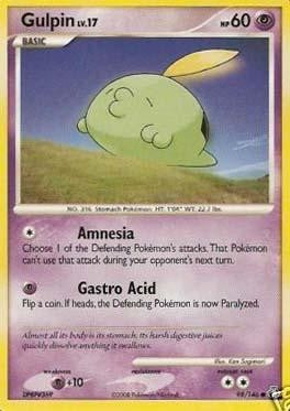 Pokemon Legends Awakened Common Card - Gulpin 98/146