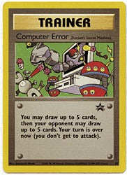 Pokemon Promo Card - Computer Error (Rocket's Secret Machine)